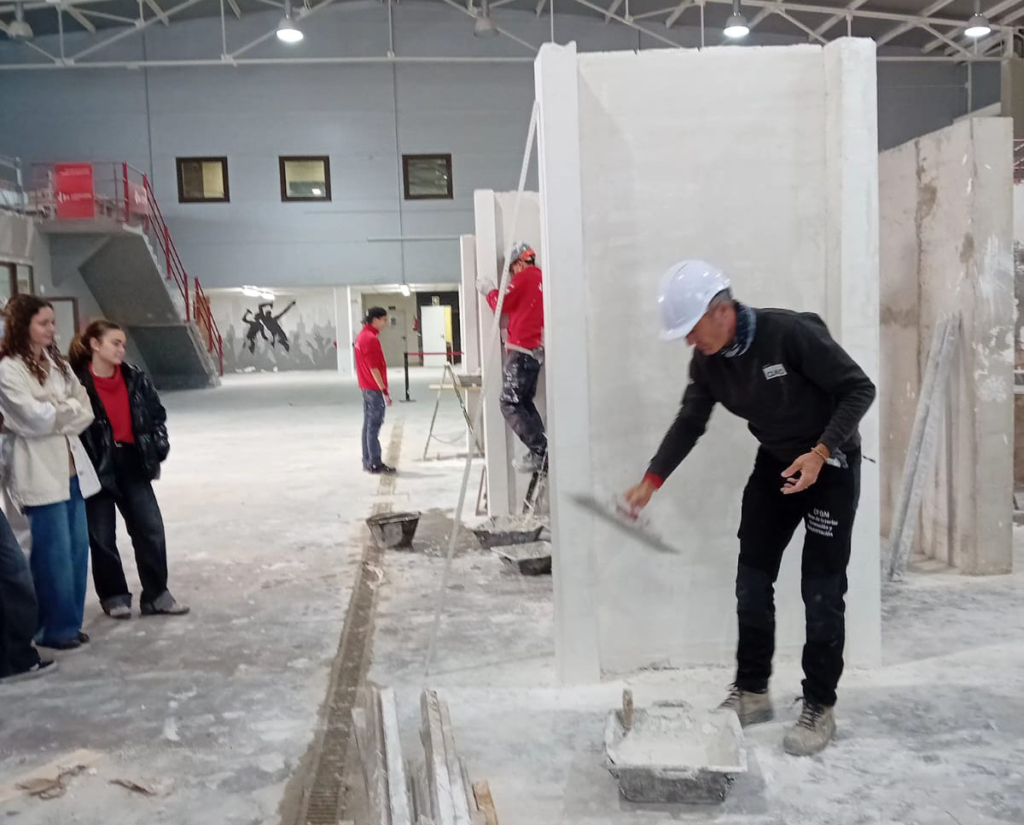 2º de Interiores visita la Fundación Laboral de la Construcción