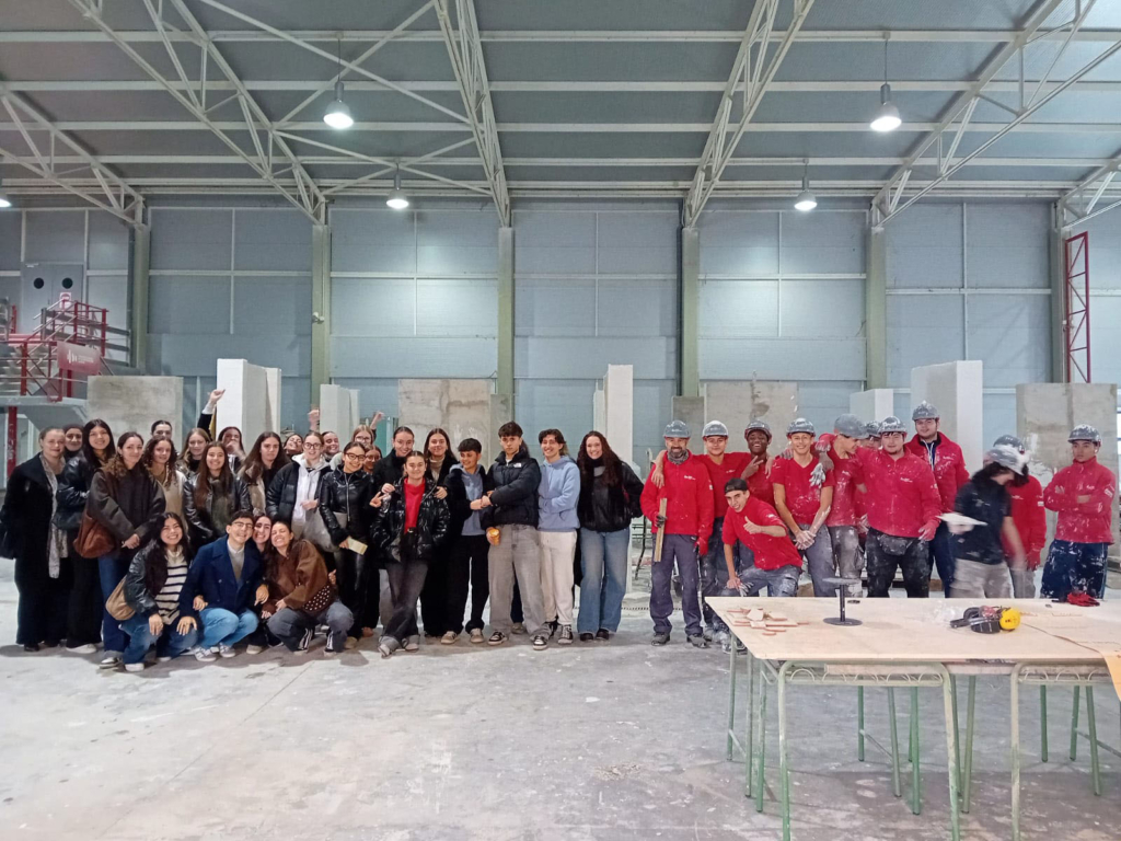 2º de Interiores visita la Fundación Laboral de la Construcción