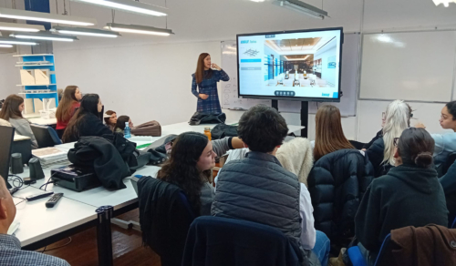 Charla de Knauf para 2º y 3º de Interiores