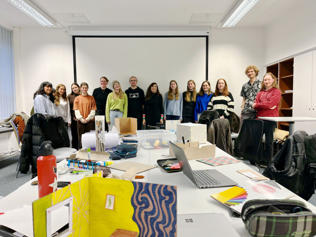 Supergraphic en la Hochshule de Bremerhaven