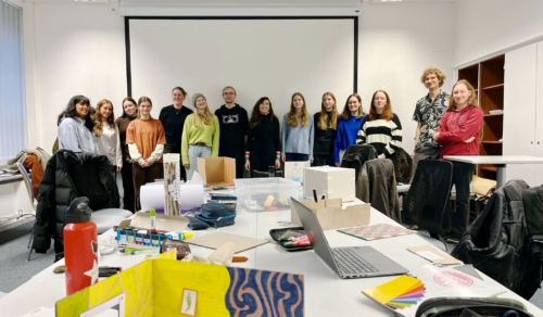 Supergraphic en la Hochshule de Bremerhaven