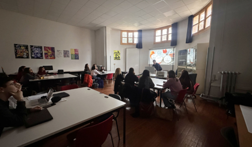 Casao-Terrazas en el Máster de Packaging.