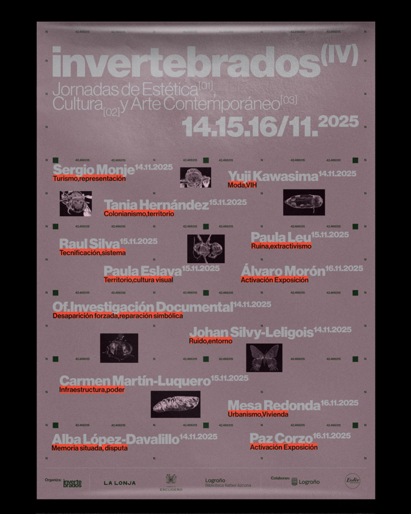 La Esdir acogerá la IV edición de Invertebrados