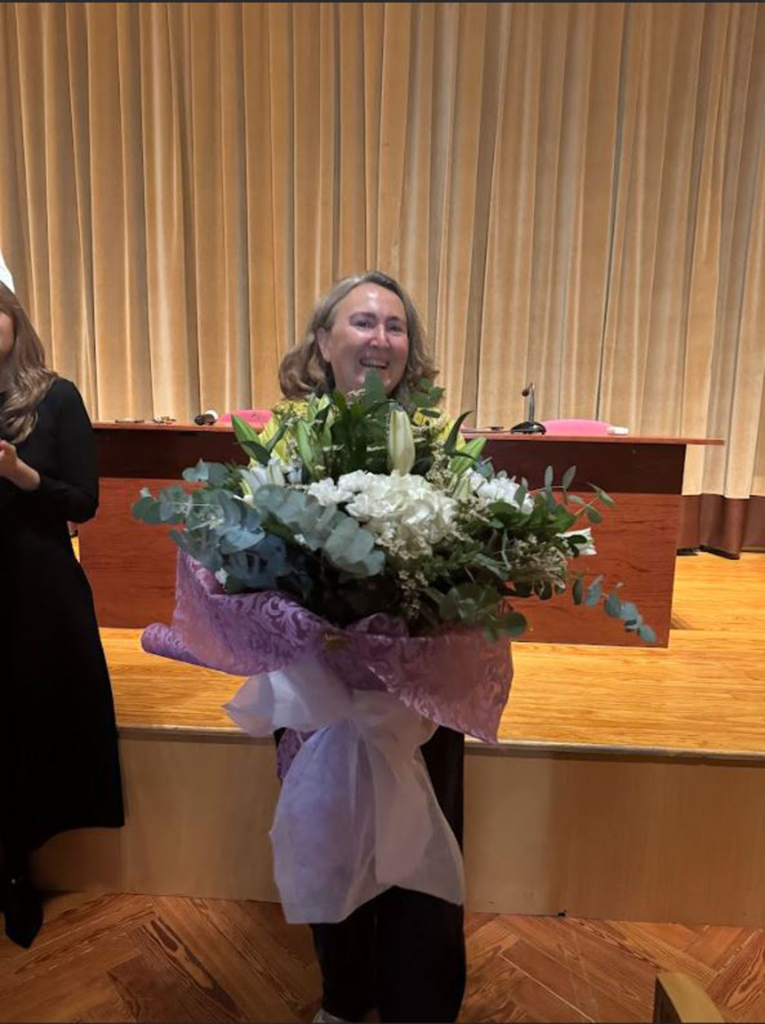 Homenaje de despedida a Irene de Juan