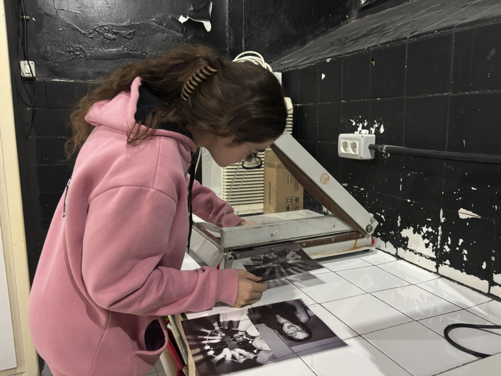 Taller de Cianotipia con 2º de Producto