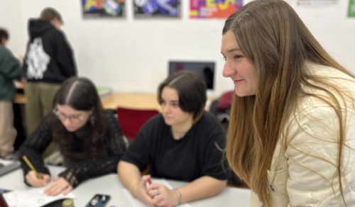 Taller en 2º de Gráfico con Nere Oria