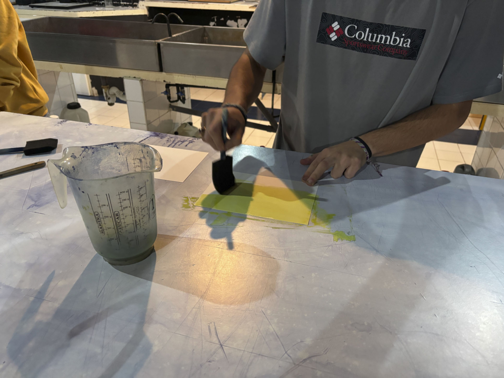 Taller de Cianotipia con 2º de Producto