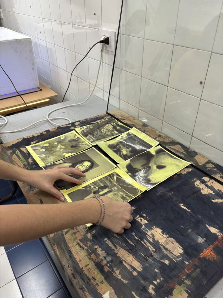 Taller de Cianotipia con 2º de Producto