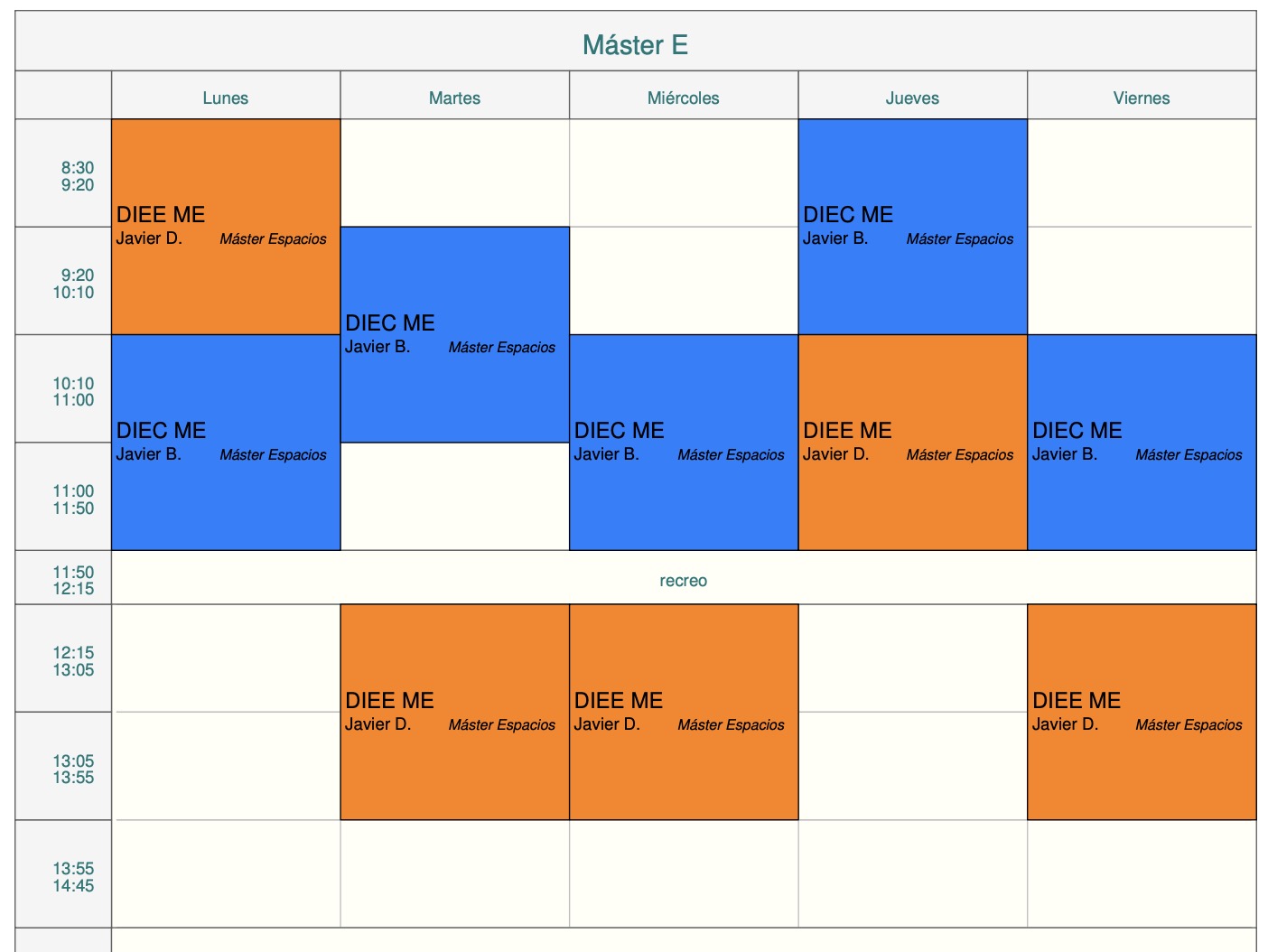Máster de Espacios para la Moda