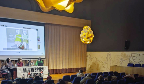 Acto de apoyo a Palestina a través de la cultura