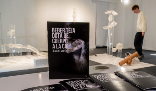 Inauguración de la exposición “Beber teja dota de cuerpo a la cal” de Álvaro Morón