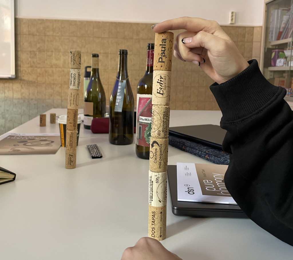 Sesión técnica sobre tapones vitivinícolas en el Máster de Packaging