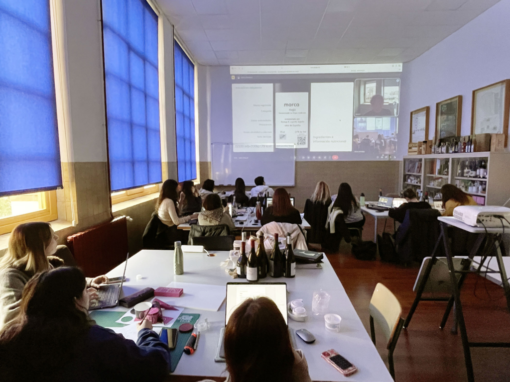 Sesión técnica DOCa Rioja en el Máster de Packaging