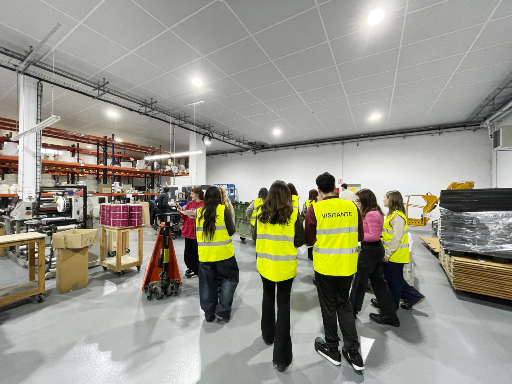 El Máster de Packaging visita la imprenta Argraf