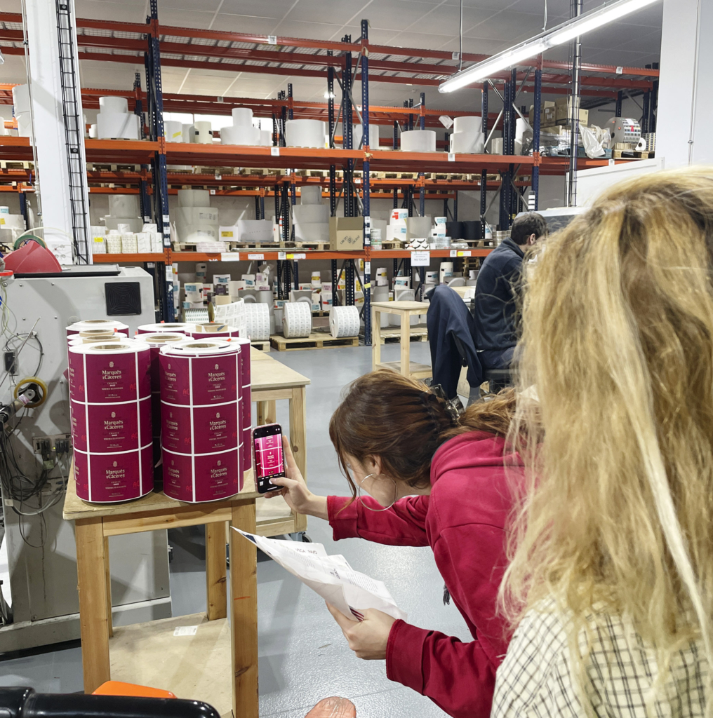 El Máster de Packaging visita la imprenta Argraf