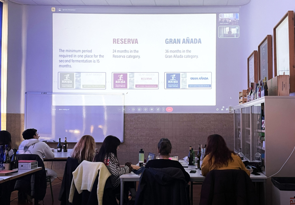 Sesión técnica DOCa Rioja en el Máster de Packaging