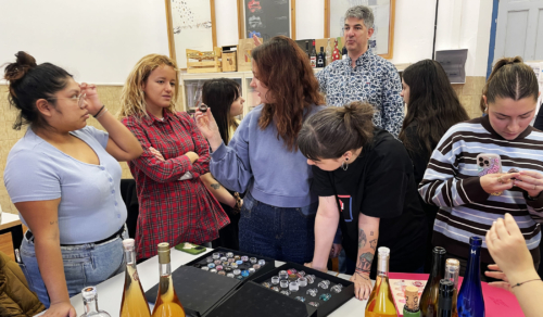 Sesión técnica sobre tapones vitivinícolas en el Máster de Packaging