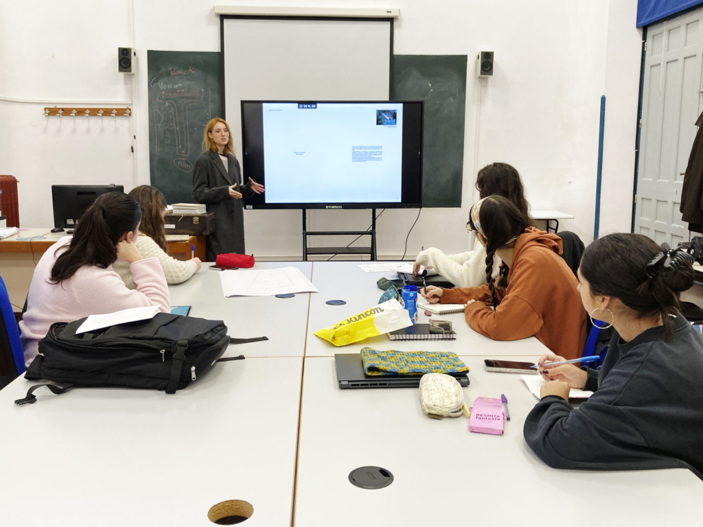 Sara González Moraga en el Máster de Espacios