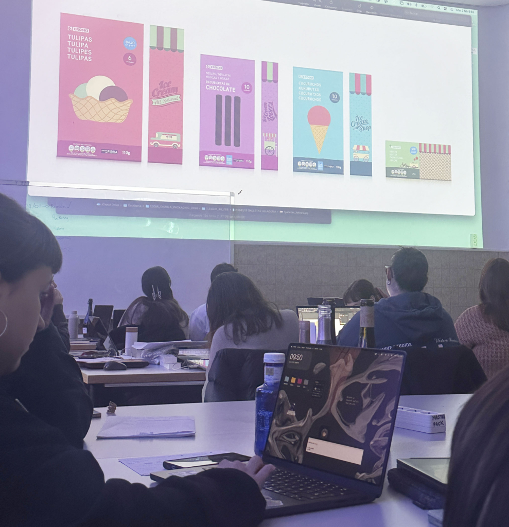 Sergio Soriano en el Máster de Packaging