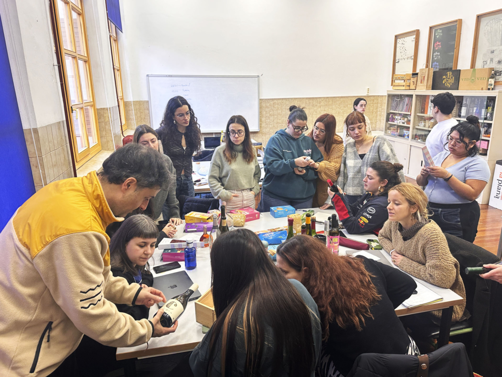 Sergio Soriano en el Máster de Packaging