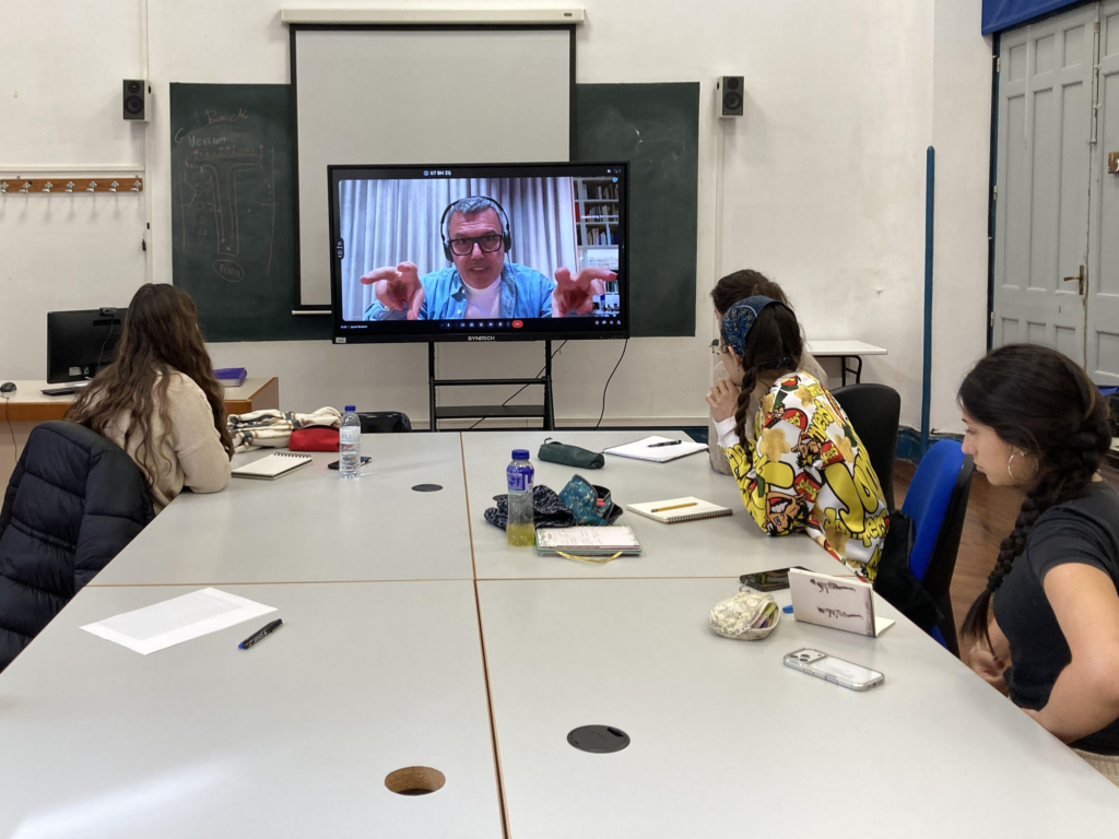 Ignasi Bonjoch en el Máster de Espacios