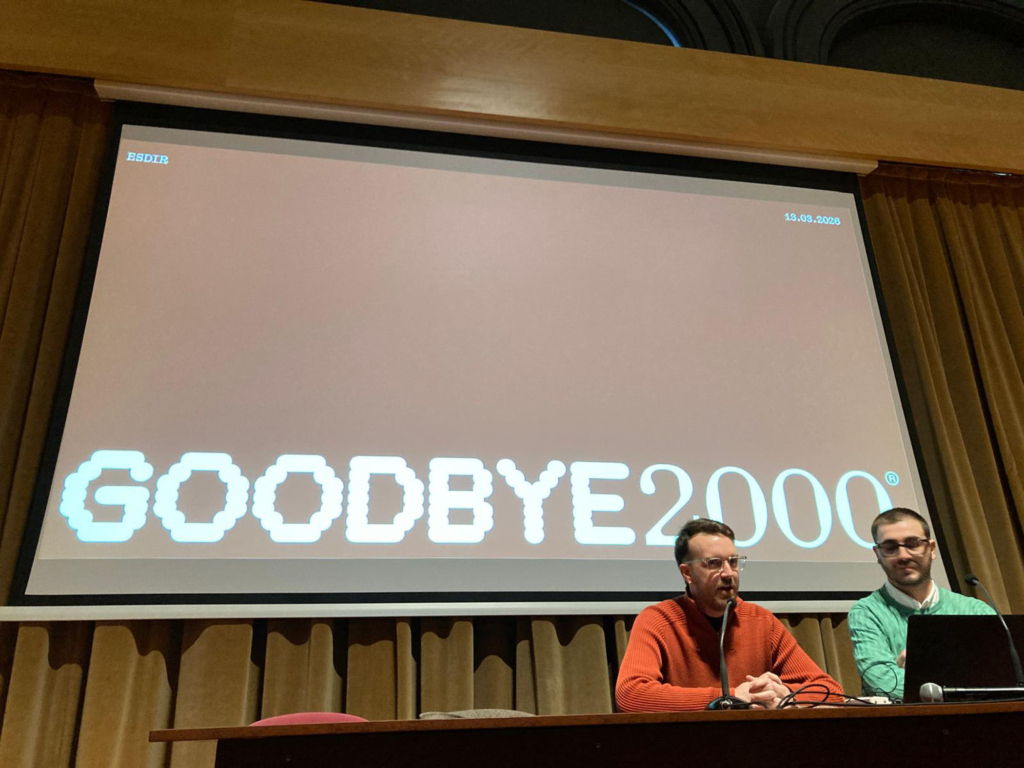 Estudio Goodbye 2000 con Espacios e Interiores