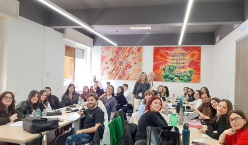 MaterioteKa en la IUAD de Nápoles