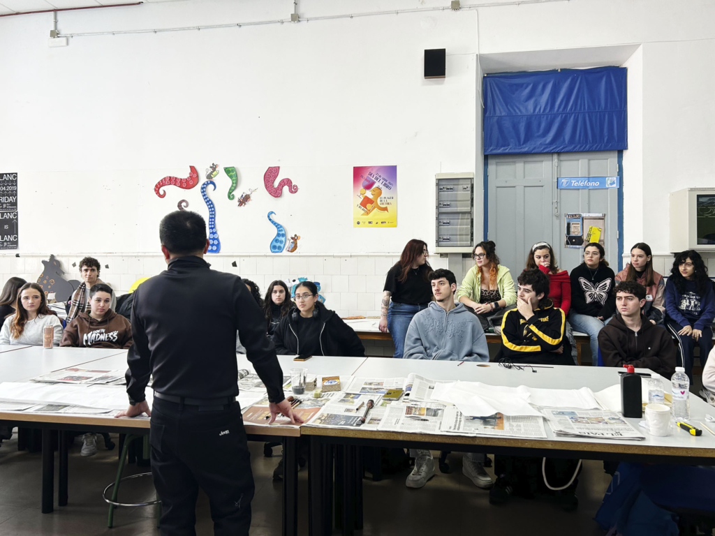 Visita del profesor Luo Shengjing