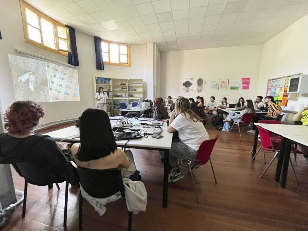 Visita de Florencia Álvarez (FADU-UBA)