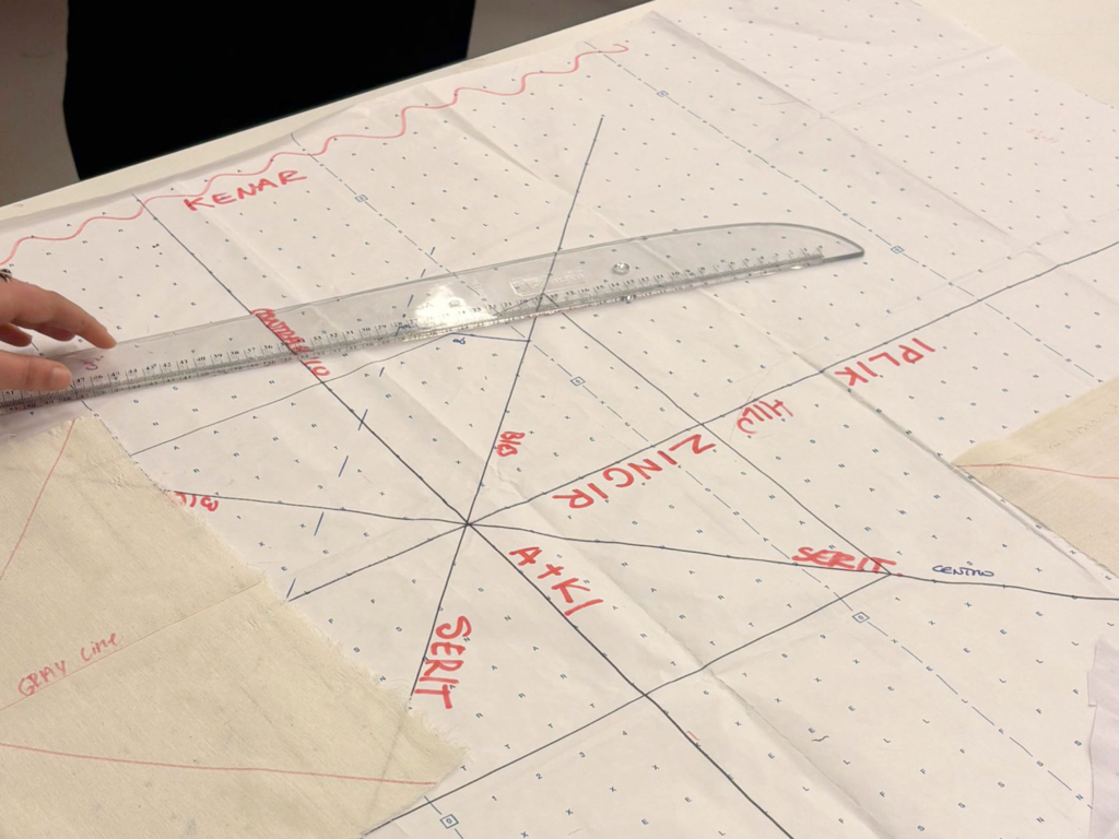 Taller "The dress as a second skin" en la Istambul Bilgi University