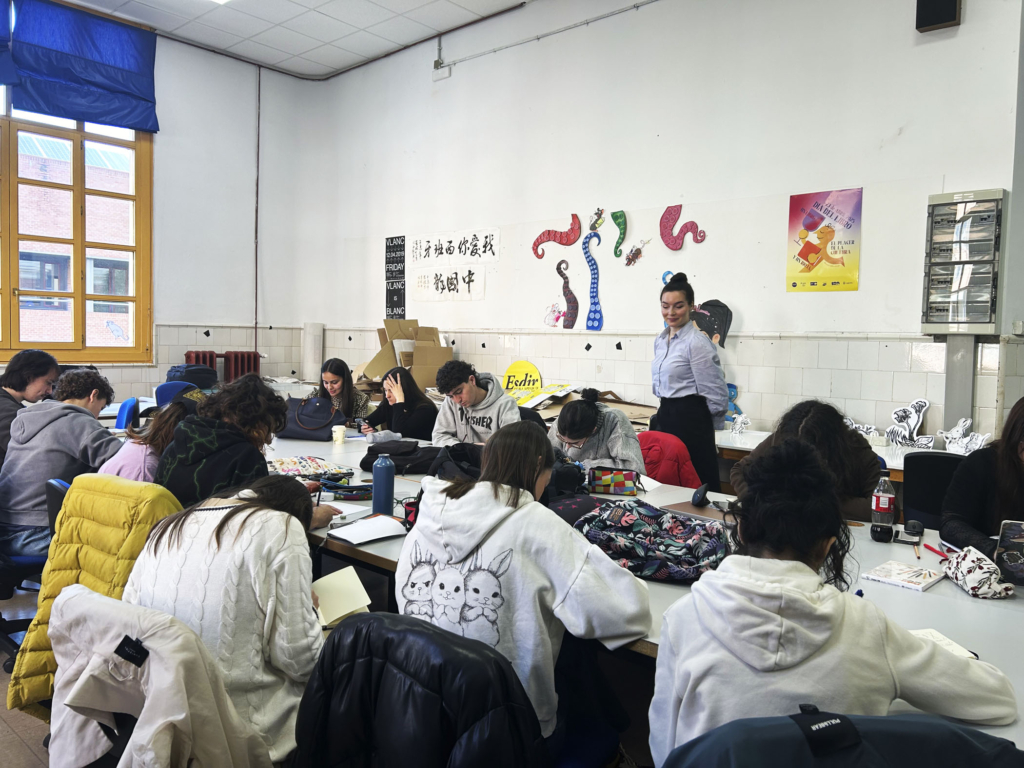 Visita a la ESDIR de Emir Hambo y Ermina Usanovic  (IUS de Bosnia-Herzegovina)