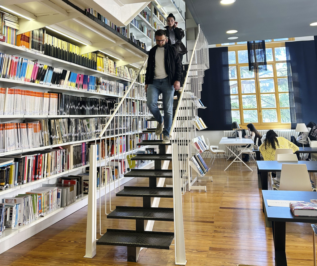 Visita a la ESDIR de Emir Hambo y Ermina Usanovic  (IUS de Bosnia-Herzegovina)