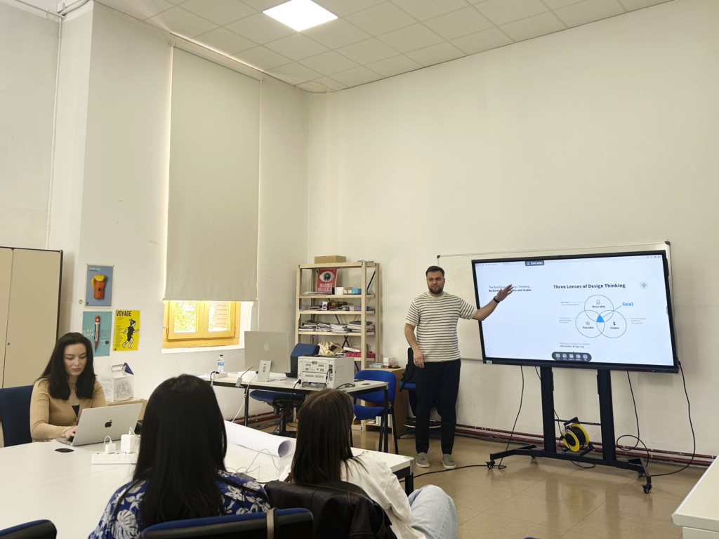 Visita a la ESDIR de Emir Hambo y Ermina Usanovic  (IUS de Bosnia-Herzegovina)