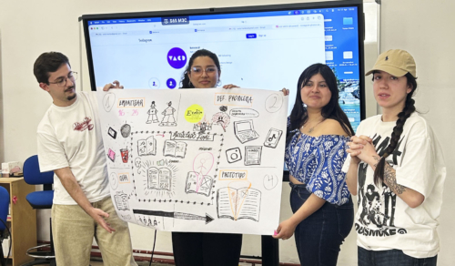 Visita a la ESDIR de Emir Hambo y Ermina Usanovic  (IUS de Bosnia-Herzegovina)