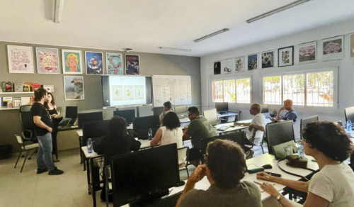 Visita institucional a la EASD Mérida