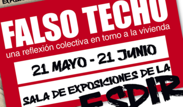 Exposición FALSO TECHO en la Sala Grande de la ESDIR