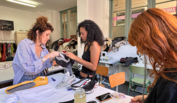 Taller con Bárbara León en el Máster de Calzado