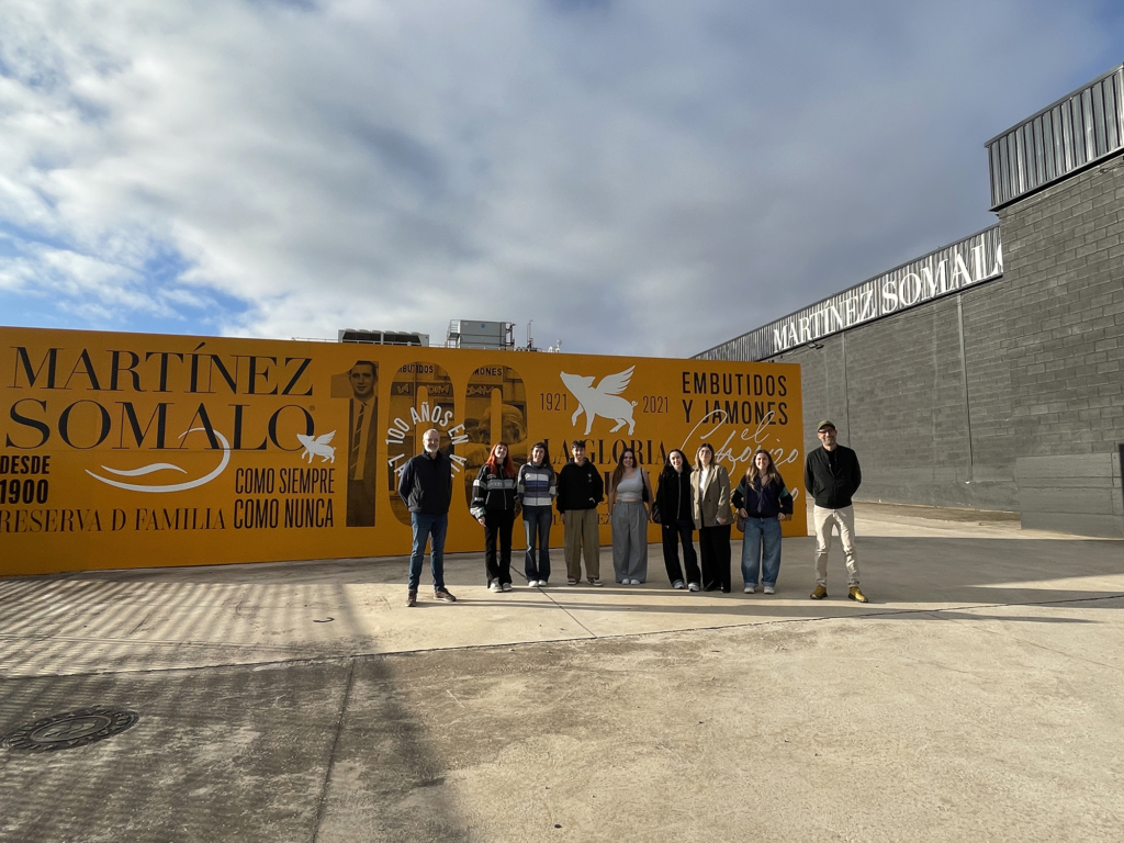 El Máster de Packaging visita las fábricas de embutidos Martínez Somalo