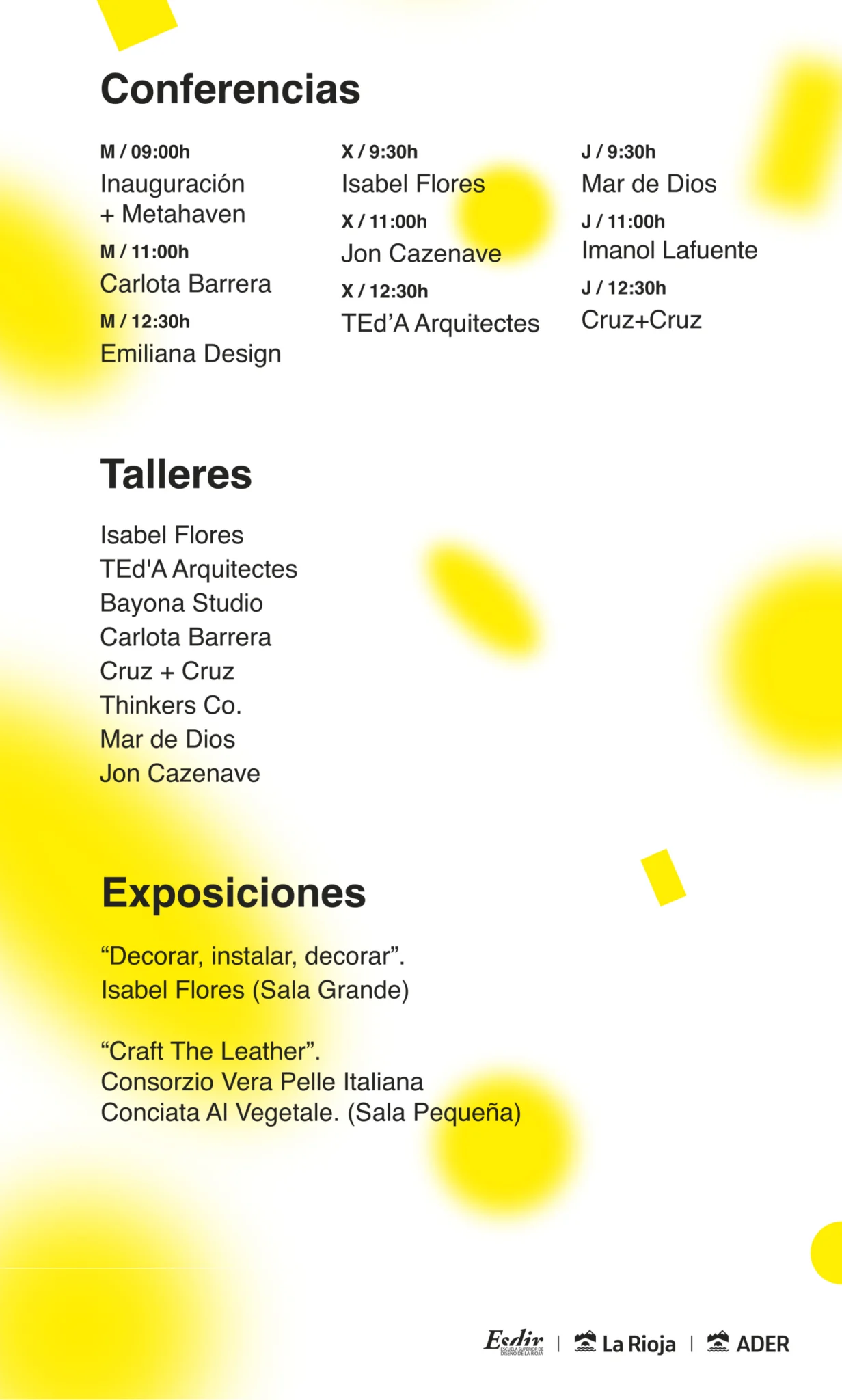 XXX Jornadas de Diseño